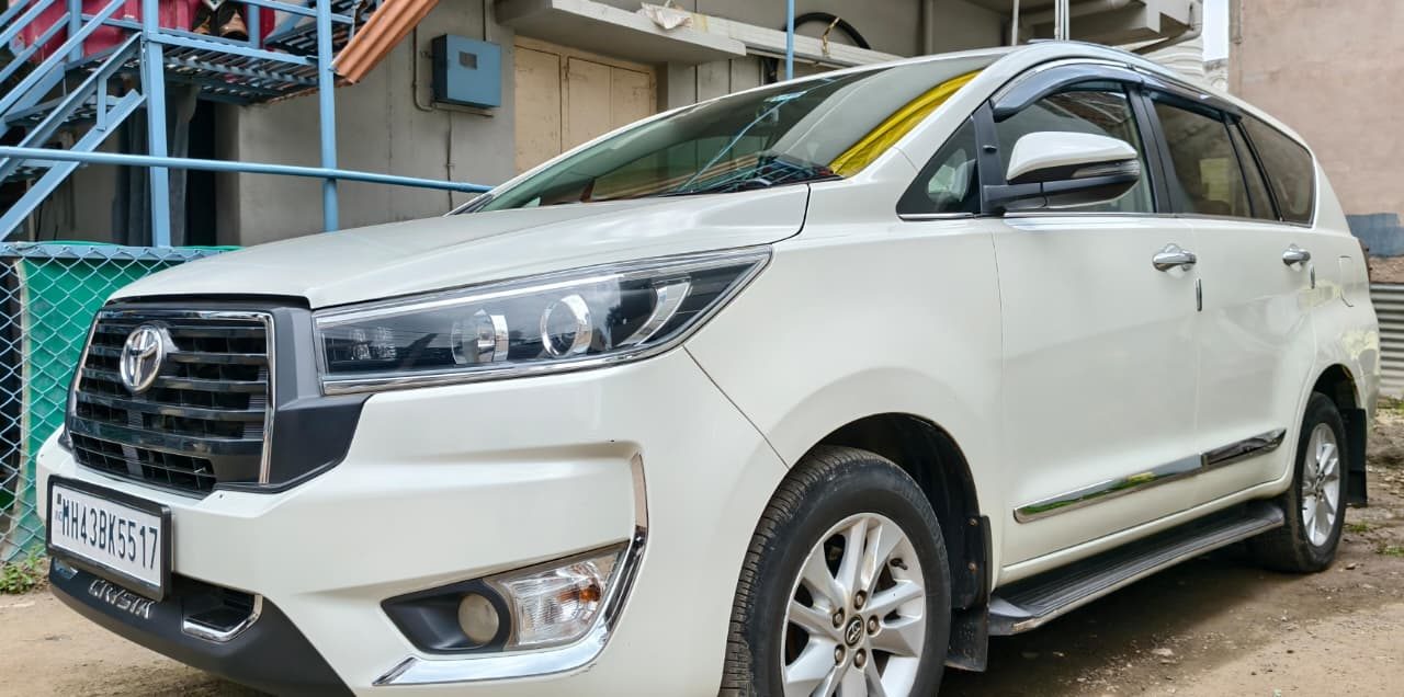 Toyota Innova Crysta used for outstation rentals